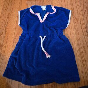 Like New Crewcuts Size 2T Girls Coverup with Pockets